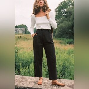 Christy Dawn Judene Pant in Noir